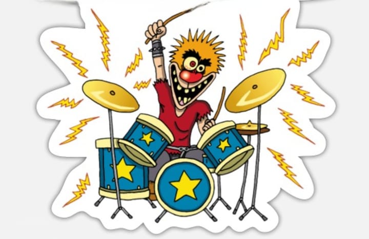 Grannar, Eddie Meduza och trummor