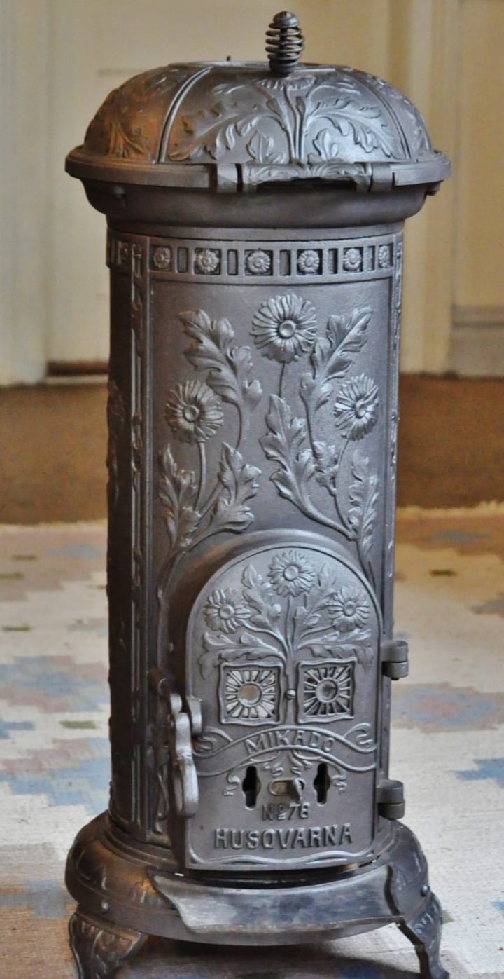 Dåligt minne, pynt och kamin.