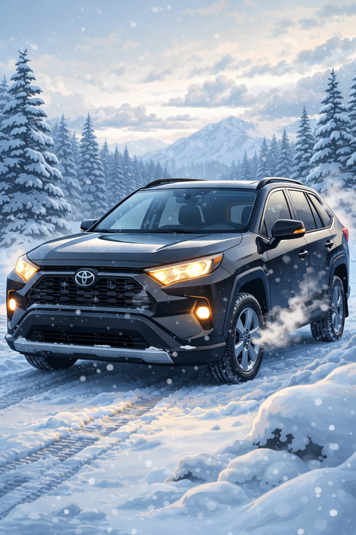 Gym, varningssignal och kall bil